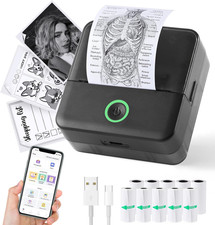 Mini Sticker Printer, X6 Print Pod with 10 Rolls Thermal Paper picture