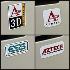 Retro Sound Card Sticker Badge ISA PCI Aureal Vortex 2 3D ESS Aztech PC Audio picture