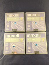 4x Maxell DLTtape IV 40GB Data Cartridge Tapes – Sealed picture