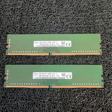 SK hynix 2x 8GB DDR4 SDRAM DIMM PC4-2666V 288-Pin RAM 16GB HMA81GU6JJR8N-VK picture