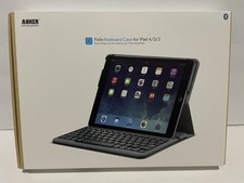 Anker Bluetooth Folio Keyboard Case for Ipad 4/3/2 Black Model TC941  picture