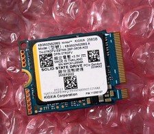 KIOXIA BG5 256GB M.2 NVMe Internal SSD Used KBG50ZNS256G (no box) picture