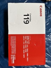 Canon Genuine 119 Black Toner Cartridge picture