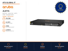 HPE Aruba JL677A ABB CX 6100 24G Class4 PoE+ Switch 4x 10G SFP+ Managed New picture
