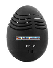 Egg Shape Mini Stereo Audio Tumbler SPEAKER Rechargeable USB 3.5mm Wired Black picture