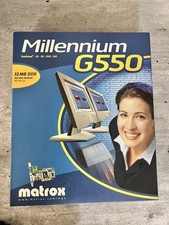 MATROX MILLENNIUM G550 32MB G55+MDHA32DR VGA Card - AGP Slot 7012-03 REV A picture