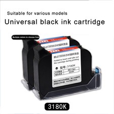 3PCS Black Handheld Inkjet Printer Cartridge 42ML Quick Dry Ink picture