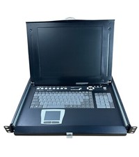 1UCABCONS Startech 15IN LCD AND KEYBOARD CONSOLE W/ CAB831HD 8-port KVM picture