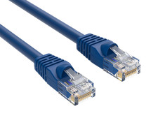7ft Cat6 Ethernet Cable RJ45 Snagless 24AWG for Gaming PS5 PC Router, Blue picture