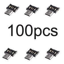 100 Pack Micro USB OTG Adapter Micro USB to USB 2.0 Female Ultra Mini Size Co... picture
