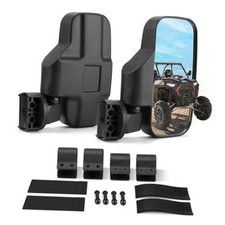 UTV Mirrors UTV Side Mirrors Fits 1.6 inch to 2 inch Roll Cage Compatible picture