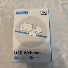 EMEET USB Webcam 4K UltraHD Autofocus Dual Microphone picture