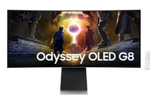 34 Inch Odyssey OLED G8 G85SD UWQHD 175Hz  G-SyncCompatibleCurved GamingMonitor  picture
