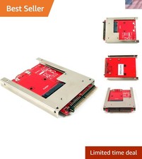 Lightweight mSATA to 2.5'' IDE Adapter with Aluminum Housing - Made in Taiwan picture