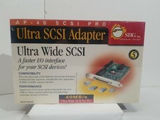 SIIG INC. ULTRA SCSI ADAPTER AP-40 40MB/S BRAND NEW IN BOX picture