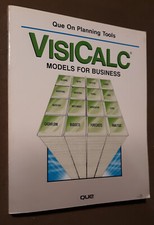 VisiCalc Models for Business by QUE Corporation Apple II/IBM/Atari/TRS-80 1983 picture