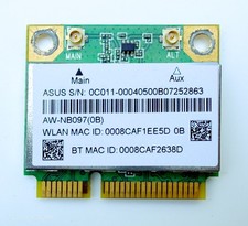 AzureWave AW-NB097H AR5B225 WiFi + Bluetooth Combo Card, Genuine ASUS G75VW picture