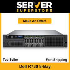 Dell PowerEdge R730 Server | 2x E5-2640 V4=20 Cores | 64GB | H730 | 2x 600GB SAS picture
