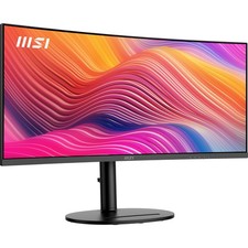 MSI Modern MD342CQP 34 in 1440p HDR 120 Hz Ultrawide Curved Monitor Black picture