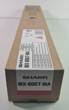 GENUINE Sharp MX-60GT-MA MX60GTMA Magenta Toner MX-2630N MX-3050N MX-3070N picture