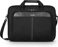 15-16 Inch Slim Lightweight Laptop Briefcase, Black - Messenger and Shoulder Bag picture