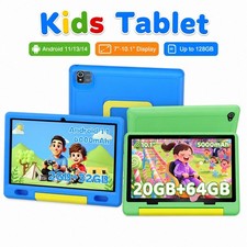 Android 12/13/15 Tablet 32GB/64GB/128GB ROM 7 in/8 in/10in WIFI IPS LCD for kids picture