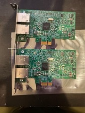 Lot of 2x - IBM 90Y9373 Broadcom 5720 332T 2-Port 1Gb PCIe Network Card NIC picture