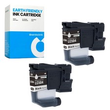 2-Pack OSI Compatible LC504BK Ink Cartridges fits Brother MFC-J1365DW picture