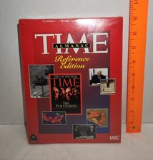 Time Almanac 1994 Reference Edition CD  Apple Mac Computer VINTAGE SEALED RARE picture
