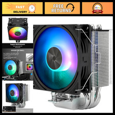 High-Performance CPU Air Cooler, 4 Heat Pipes, ARGB Fan, AMD/Intel Compatible, Q picture