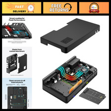 Raspberry Pi 5 M.2 NVMe Case - Dual HDMI, DAC, Cooling System, Sleek Design picture
