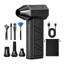 Rechargeable Air Duster - Electric Cordless Blower for PC & Keyboard Cleaner,... picture