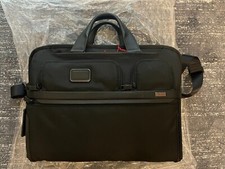 Tumi Alpha Compact Large Screen Laptop Briefcase MSRP $595 picture