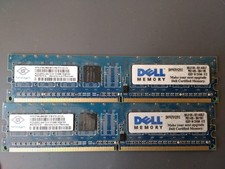 NANYA 2x512MB Ram NT512T64U88BOBY-37B C02202026D picture