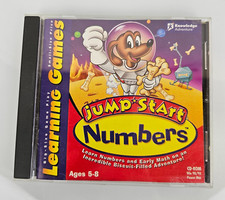 Jump Start Numbers CD ROM Math Skills Learning Games Age 5-8 Homeschool Kids Vtg picture