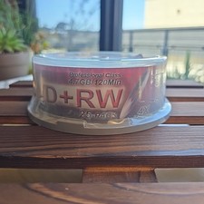 Sealed 25-Pack DVD+RW 4.7 GB / 4x / 120 Min Blank Rewritable GQ Great Quality picture