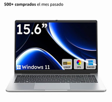 15.6in Windows 11 Laptop Intel N4020 4GB RAM 128GB eMMC Silver FHD picture