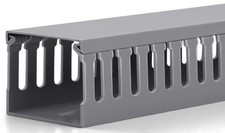 95-inch Professional Server Rack Cable Management Raceway Kit PVC Wire Tray picture