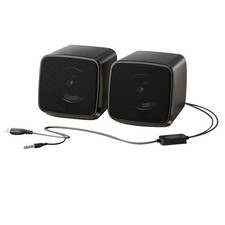 1 Pair Durable Small Desktop Speakers for Computer with Very Loud Clear Sound picture