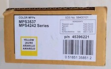 OKI Okidata YELLOW Toner p/n 45396221 ***OOB*** New,OEM For: MPS3537, MPS4242  picture