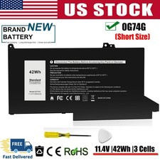 42Wh 0G74G OG74G Battery For Dell Latitude 5300 5310 7300 7400 2PFPW 8JYHH MXV9V picture
