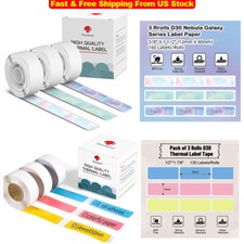Phomemo Self-Adhesive Thermal Labels 12×40mm 12x50mm Sticker For D30 Label Maker picture