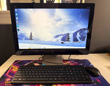 HP Pavilion All-in-One Desktop PC for Office/Casual Computing, Silver picture