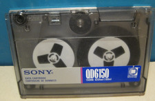 Sony Data Cartridge QD6150 150 Mb 620 feet w/Mounting Plate - Untested AS Shown picture