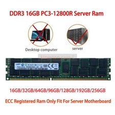 Samsung 16GB/32GB/64GB DDR3 1600MHZ PC3-12800R 2Rx4 REG ECC Server Ram 1.5V Lot picture