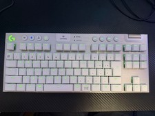 Logicool G913 TKL Wireless Gaming Keyboard White JP Layout GL Tactile 1.5mm 50g picture