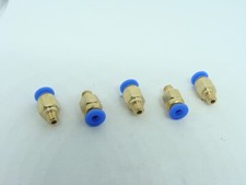 5Pcs PC4-M6 Straight Pneumatic Fitting Push Connect 3D Printer 1.75mm Filament picture