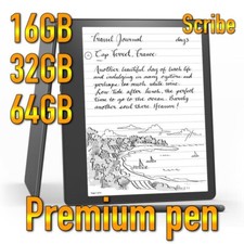 Amazon Kindle Scribe 10.2” 11th gen Notebook with Premium Pen 2022 16GB 64 GB picture