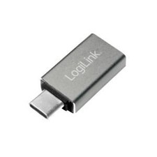 LogiLink AU0042 USB 3.2 Gen1 Type-C Adapter C/M to USB-A/F, OTG, Silver ~E~ picture