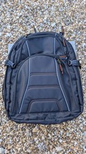 New Amazon Basics Padded Laptop Backpack 17-Inch Travel Work School Bag, Black picture